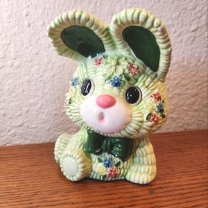 VTG Napcoware #9850 Green Bunny Planter